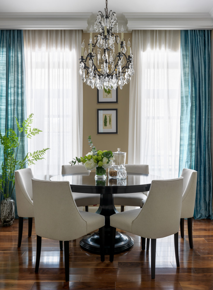 Inspiration for a mid-sized contemporary dining room remodel in Other