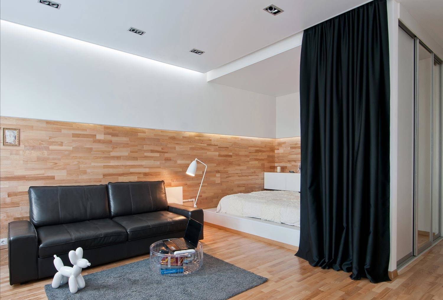 Дизайн однокомнатной квартиры — 35 решений на любой вкус