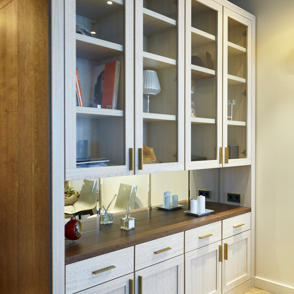 Мебель по эскизу дизайнера - Contemporain - Salle de Séjour - Moscou ...