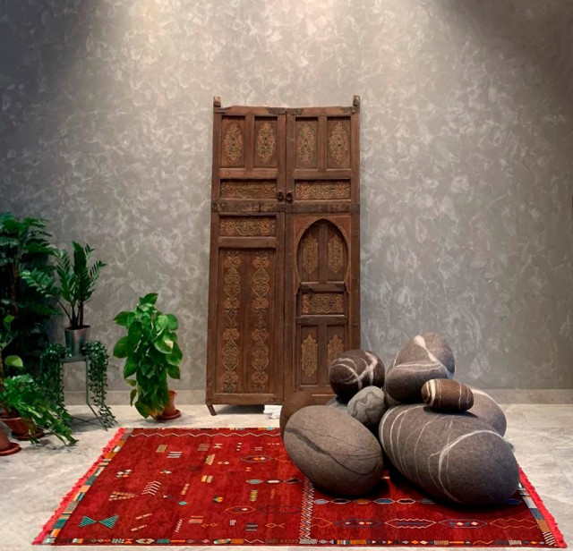 Moroccan set in Singapore Contemporary Living Room Singapore by KATSU Houzz UK