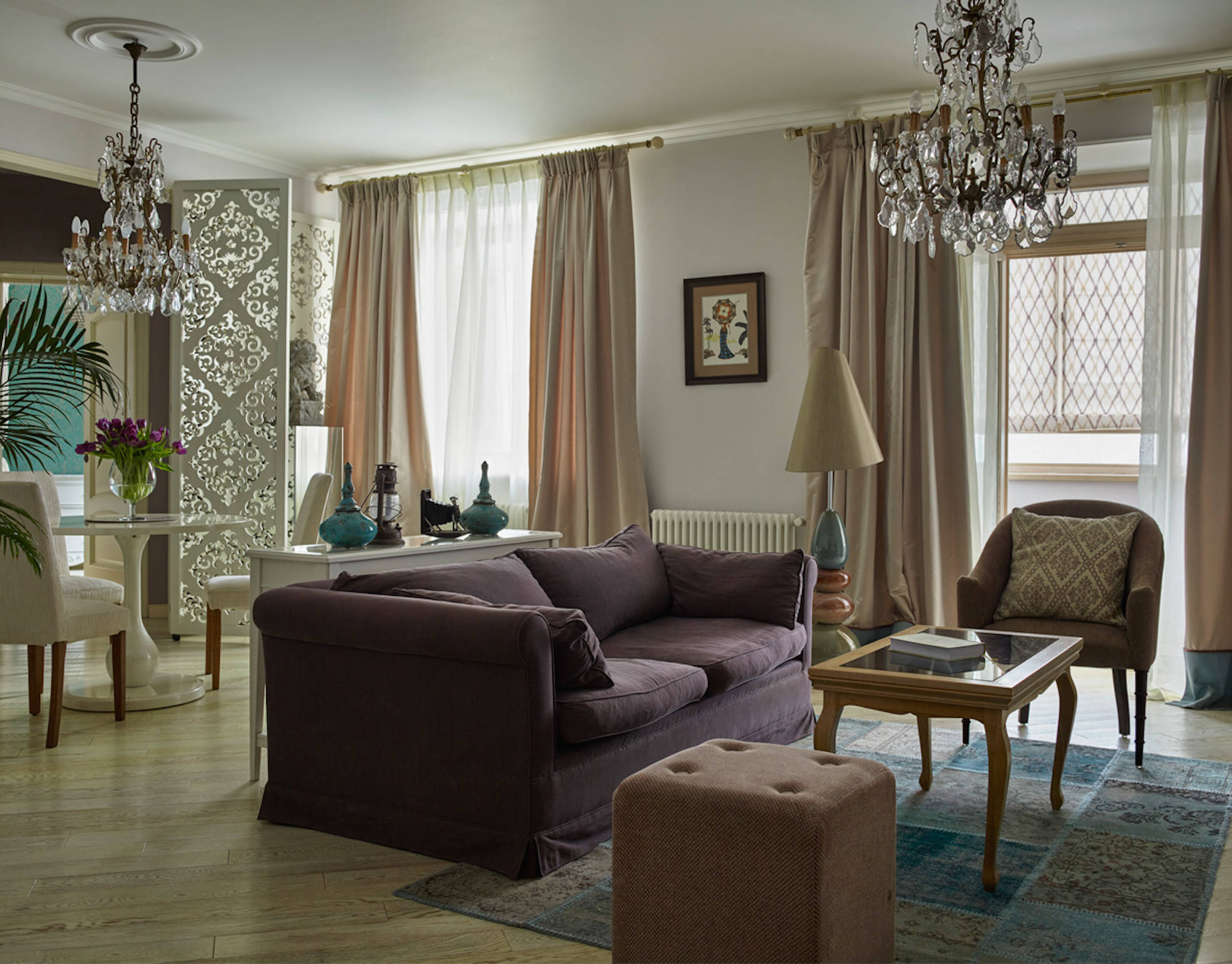 Houzz тур: Морские мотивы в квартире на Юго-Западной | Houzz Россия