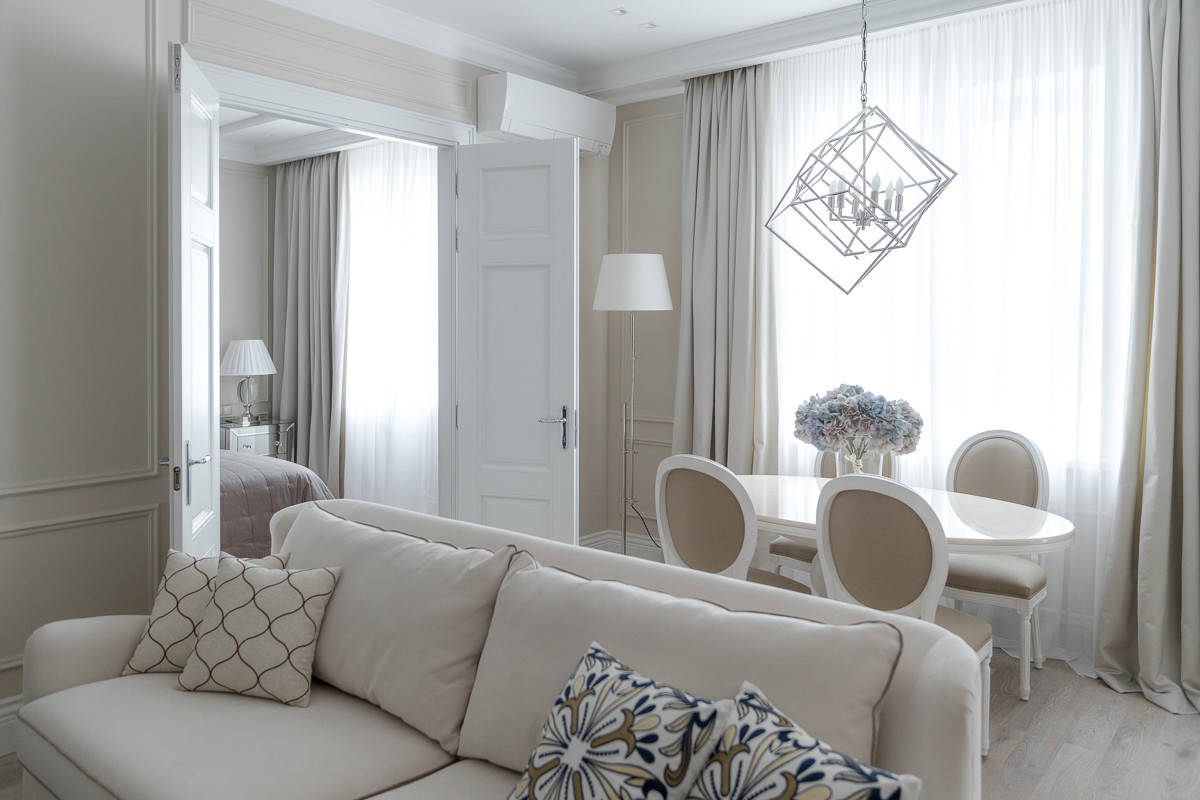 White And Beige Living Room Ideas Photos Houzz