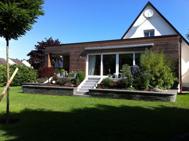 Anbau an bestehendes Wohnhaus - Modern - Häuser - Köln - von Xylotec GmbH