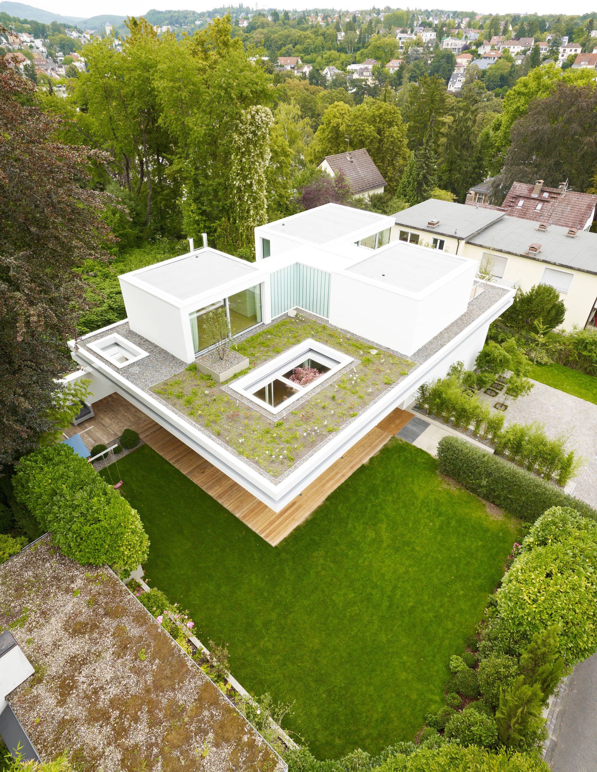 Mehr Wohnraum Und Ein Garten Alles Auf Dem Dach Eines Bungalows