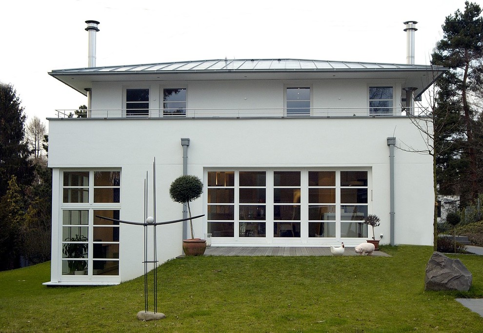 На фото: дом в современном стиле