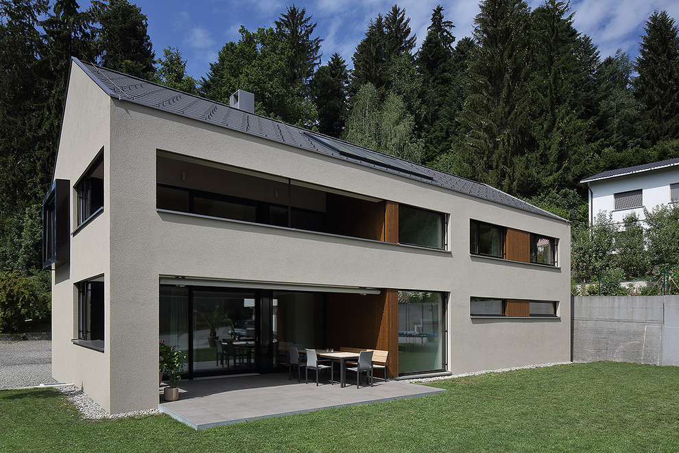 Example of a trendy exterior home design in Munich