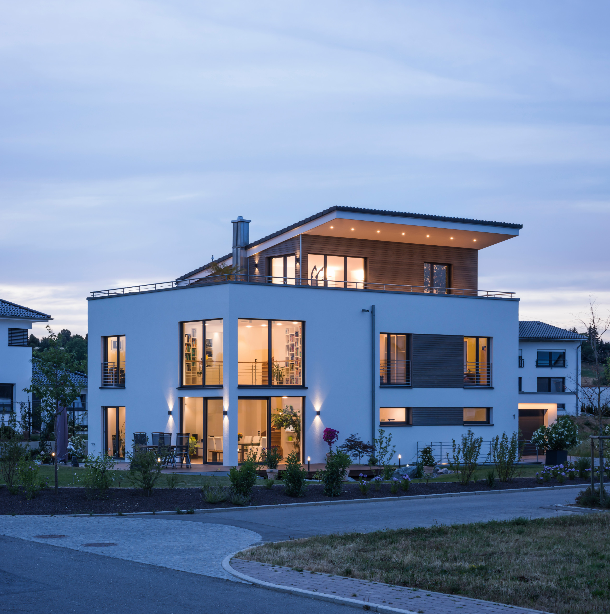 75 Modern Three-Story Exterior Home Ideas You'Ll Love - August, 2023 | Houzz
