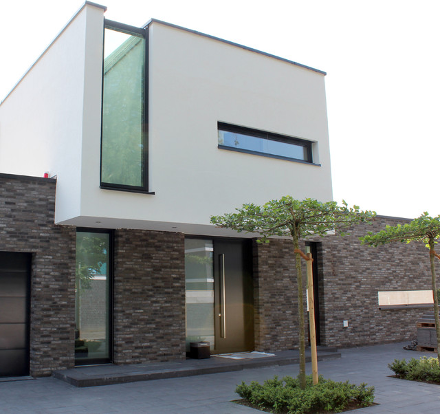 Neubau Einfamilienhaus, Dortmund Contemporary House Exterior