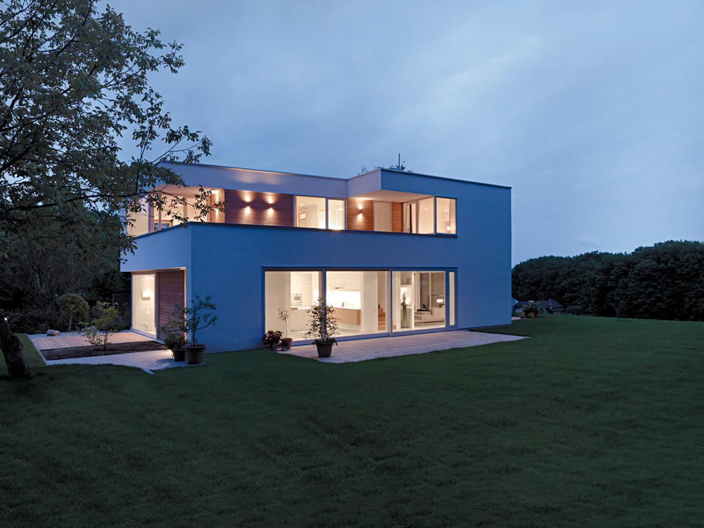Design ideas for a house exterior in Stuttgart.