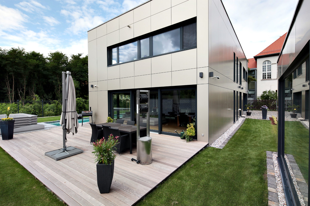 Modern exterior home idea in Leipzig