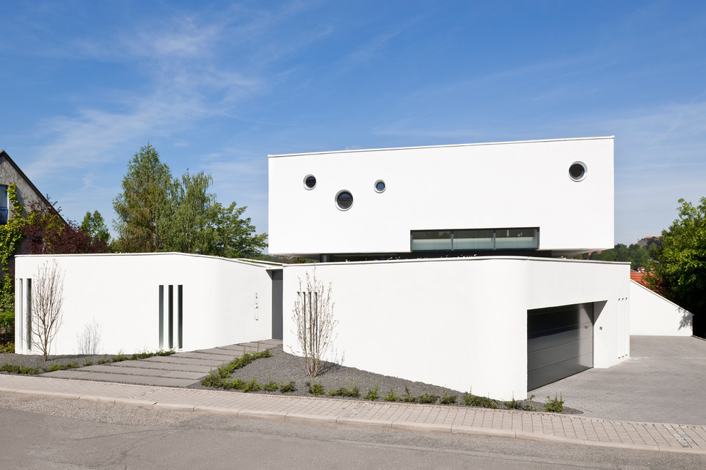 Contemporary exterior home idea in Nuremberg