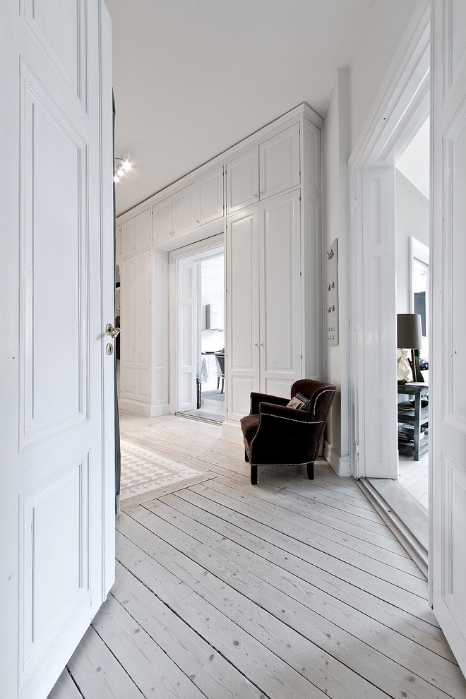 Inspiration for a scandinavian hallway remodel in Other