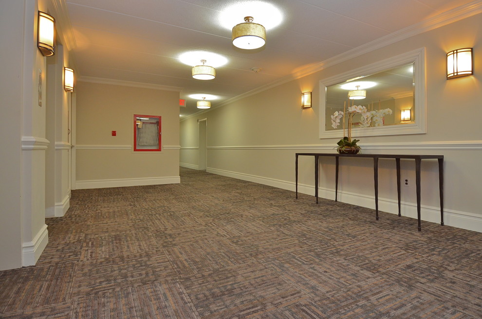 A Morristown Highrise Apartment Building ReImagines The Lobby Modern