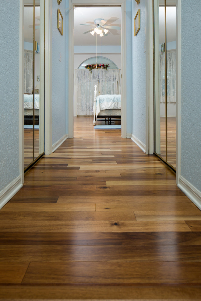 Acacia Wood Flooring Traditional Hall Orlando by