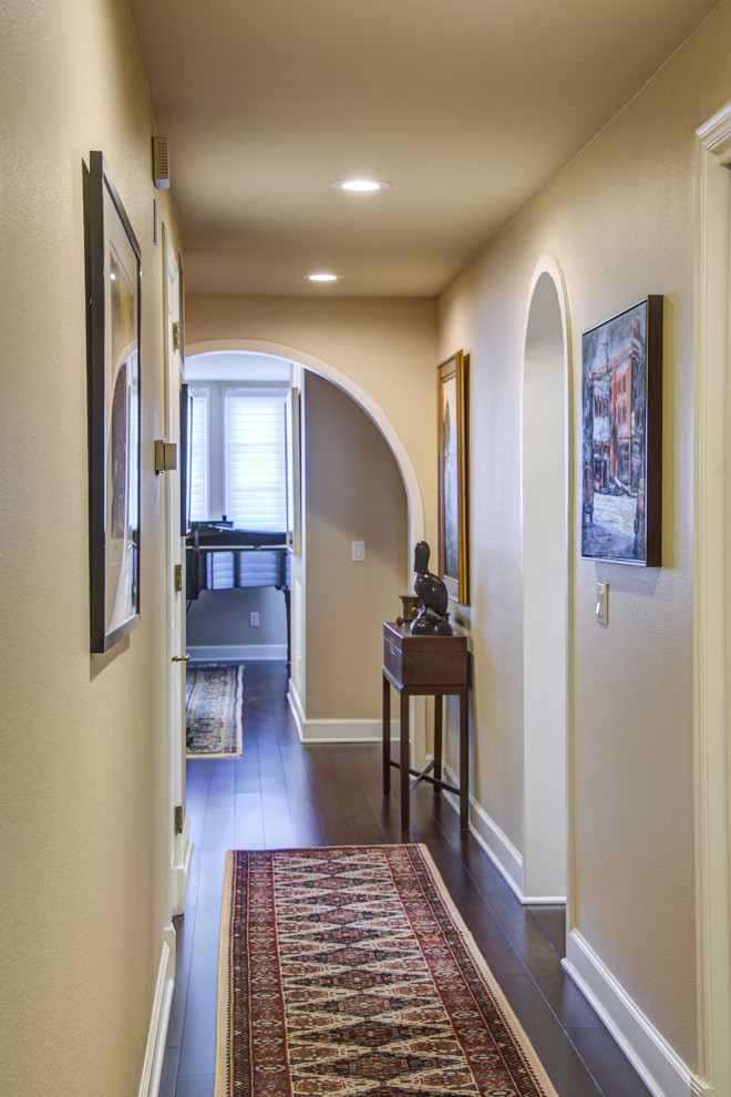 Inspiration for a transitional hallway remodel in San Francisco