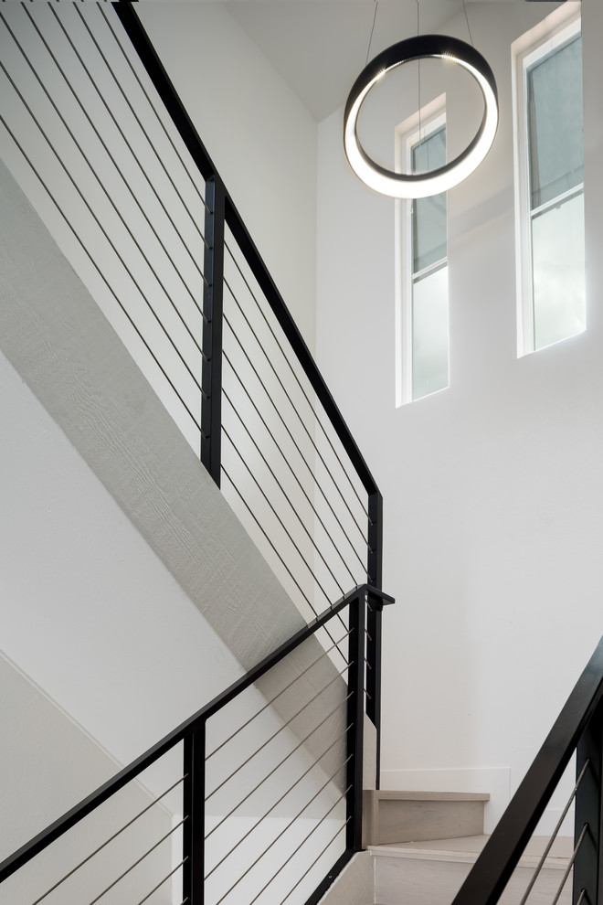 Amboy Drive, San Jose Staircase San Francisco by Aplus Construction Company Houzz