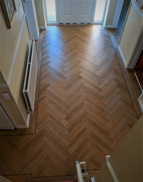 Amtico American Oak Rustic Hallway & Landing Hertfordshire by