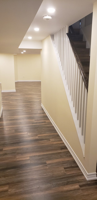 Basement Hallway. - Rustic - Hallway & Landing - Toronto - by HTR ...