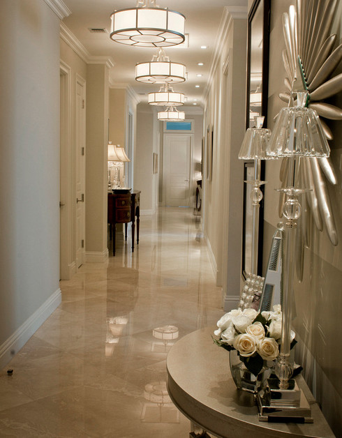 Beach Penthouse - Traditional - Hall - Miami - by Retro Interiors | Houzz