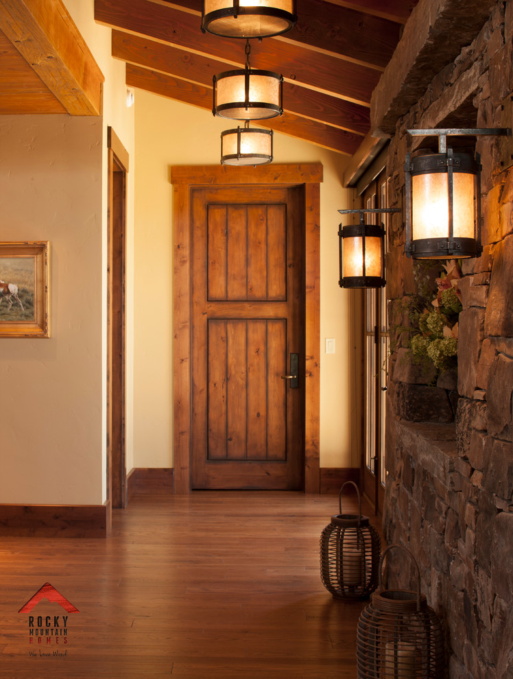 Example of a mountain style hallway design in Other