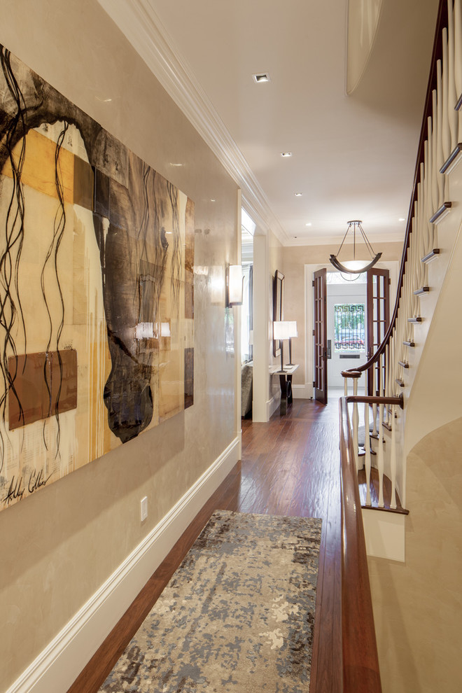 Inspiration for a hallway remodel in Boston