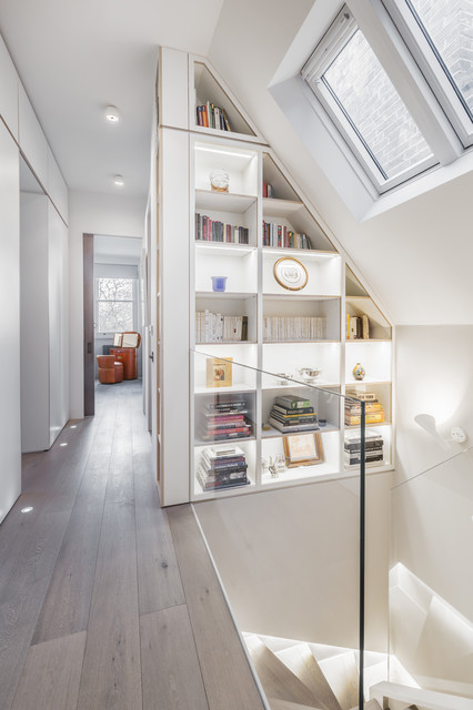 Central London Penthouse for MD of Tom Ford Beauty - Contemporary - Hallway  & Landing - London - by &INK Design | Houzz UK