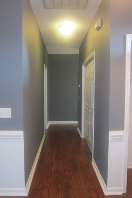 Inspiration for a timeless hallway remodel in Charlotte