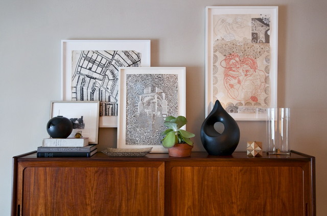9 Ways To Style That Credenza, How To Decorate Above A Credenza