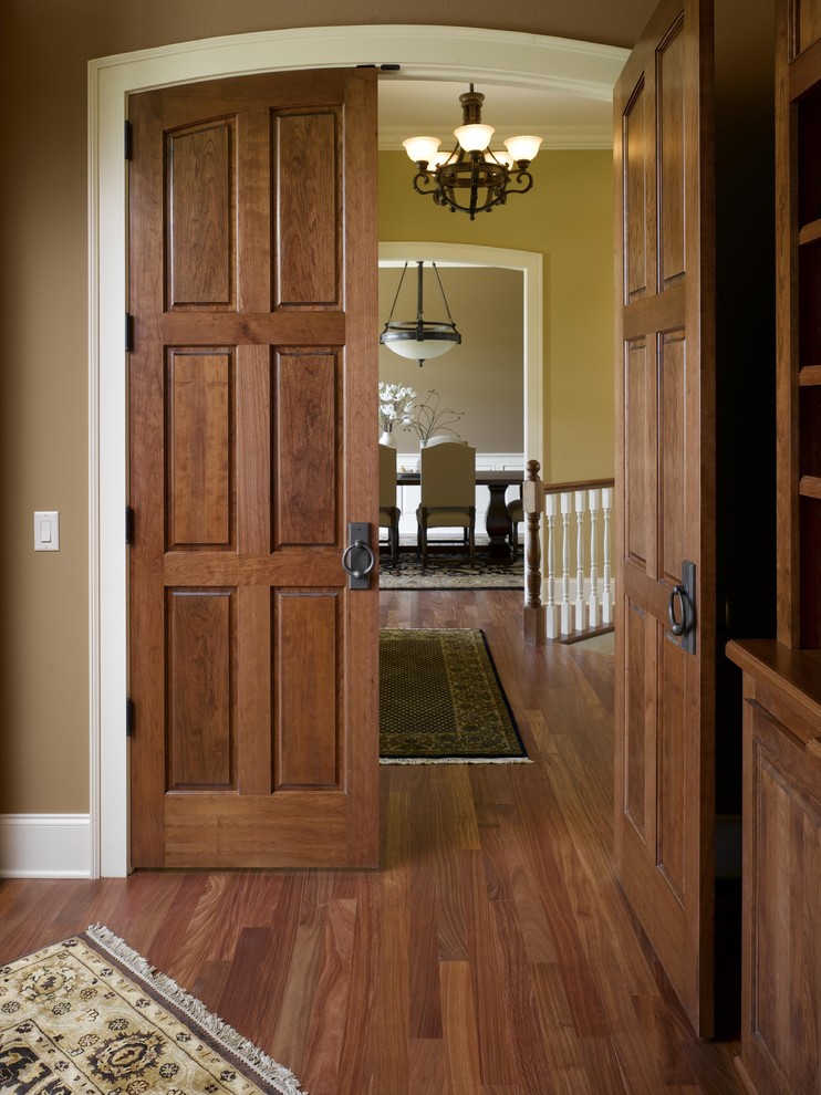 Inspiration for a timeless hallway remodel in Minneapolis