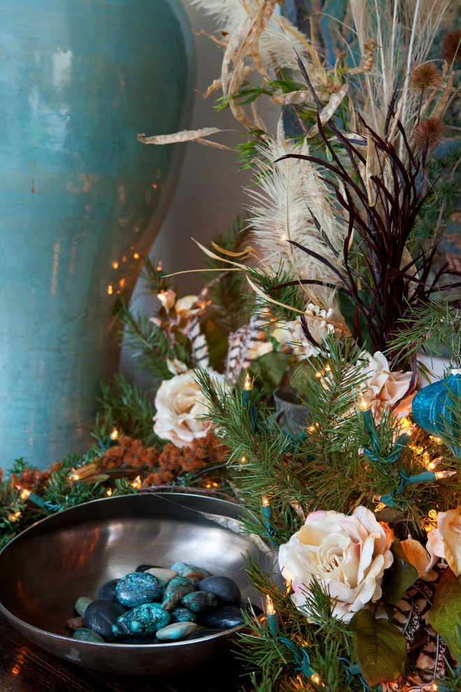 Christmas in Santa Fe...Tesuque Hills Eclectic Hall Albuquerque