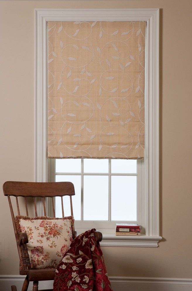 Classic Roman Shade Traditional Hall Toronto by Embellish Houzz