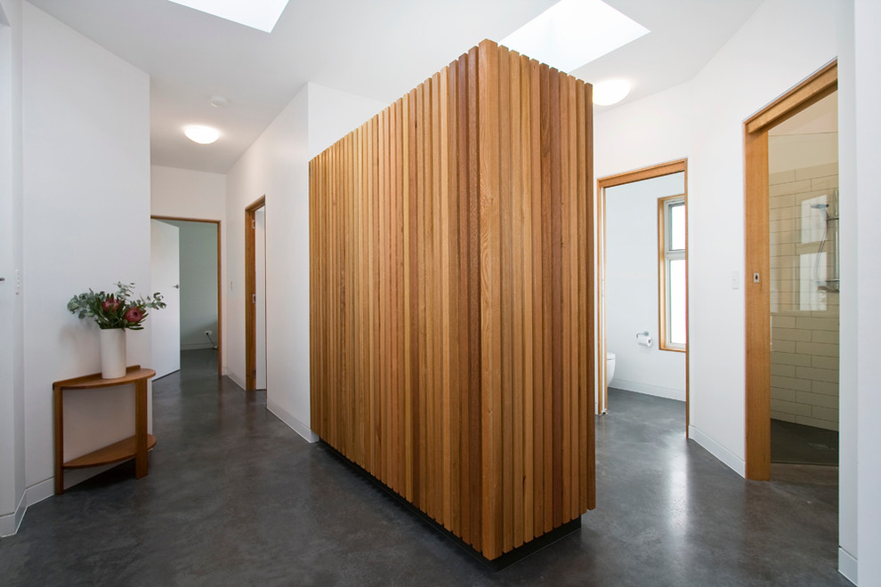 Example of a trendy hallway design in Hobart