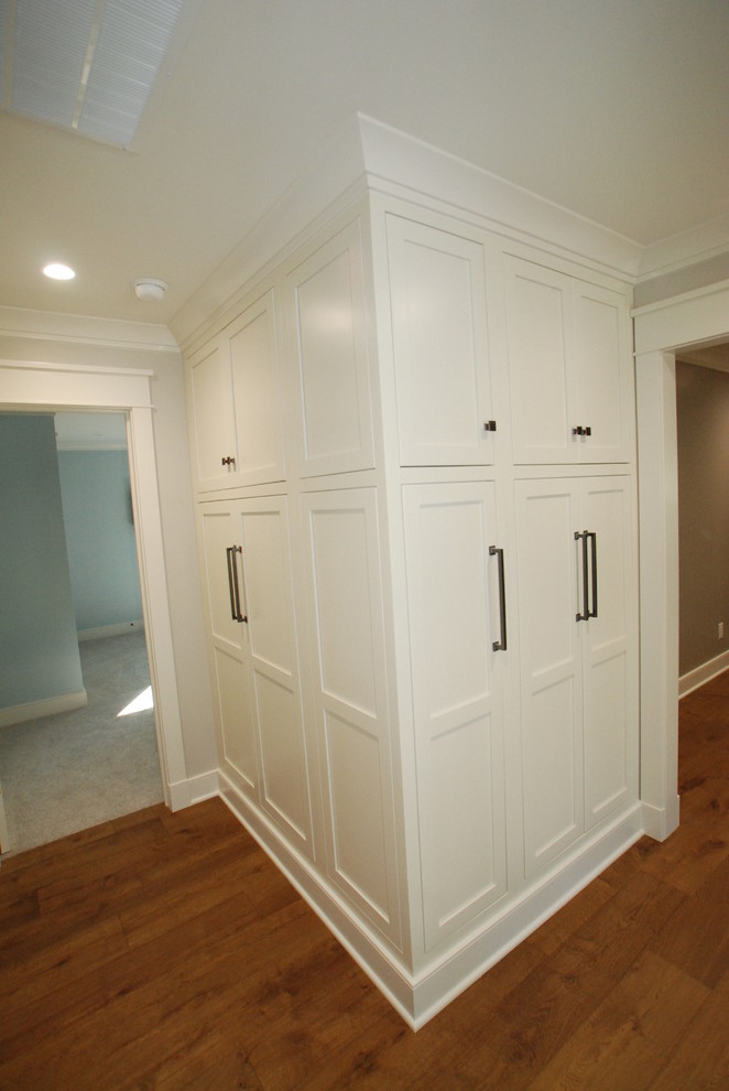 Corner Hallway Linen Contemporary Hall Other by A & J