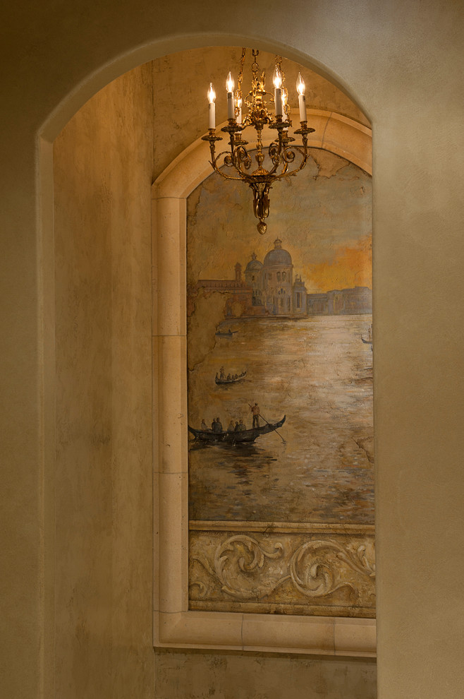 Inspiration for a mediterranean hallway remodel in Other