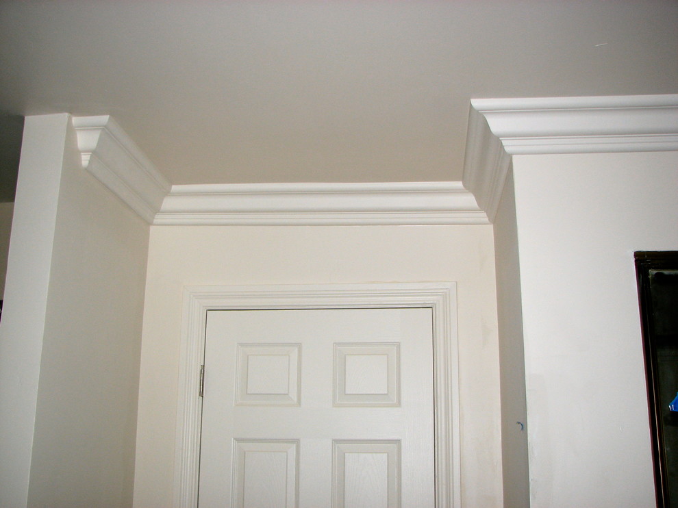 Crown Molding and Trim Work Traditional Hall San Diego by JBN WoodCraft & Design Houzz