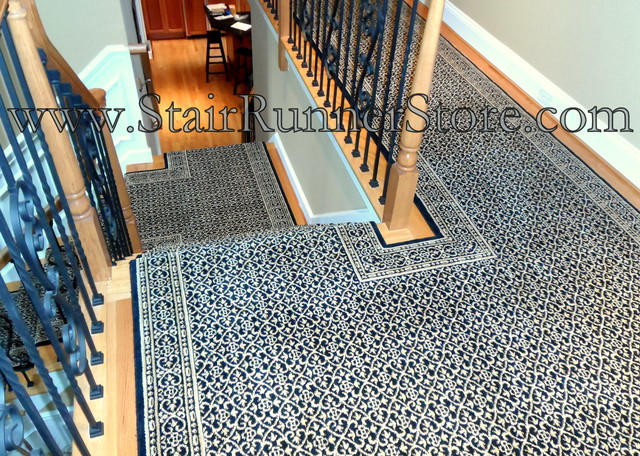 carpet runner in hallway