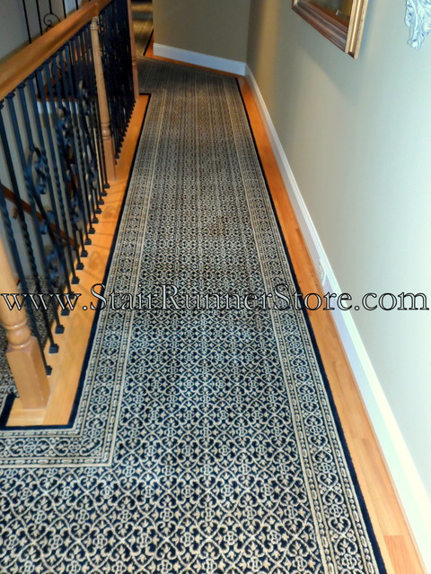 carpet runner in hallway