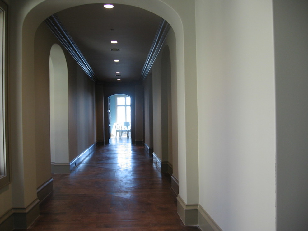 Inspiration for a timeless hallway remodel in Dallas