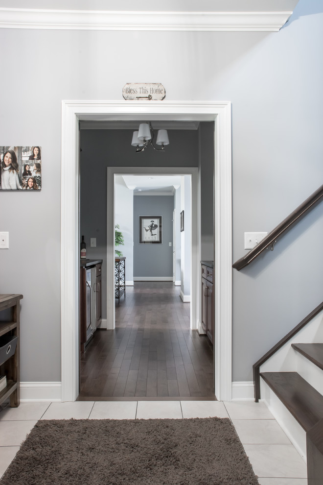 Custom Home Clarence, NY Hall New York by KCB Architecture Houzz