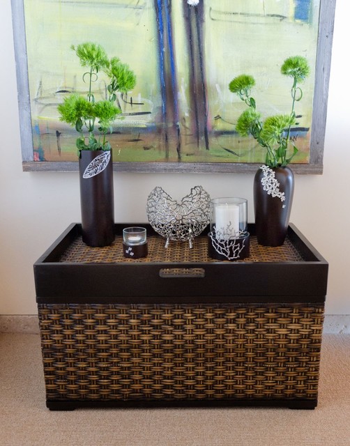 Decor Fusion Blending Styles Traditional Hall Los Angeles by