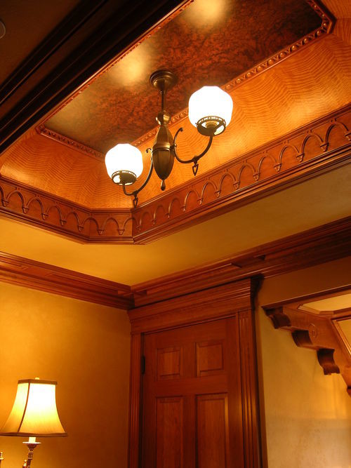 Hallway - victorian hallway idea in Minneapolis