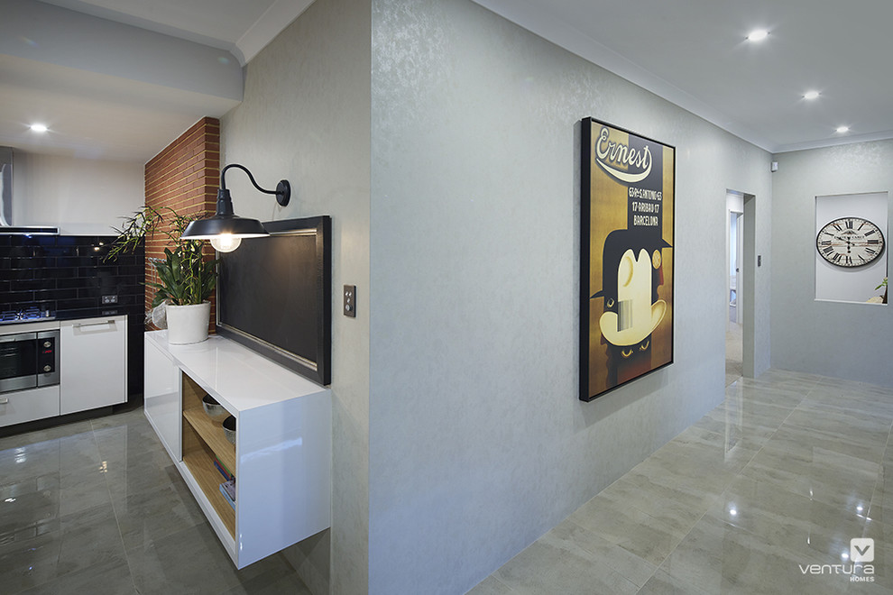Hallway - modern hallway idea in Perth