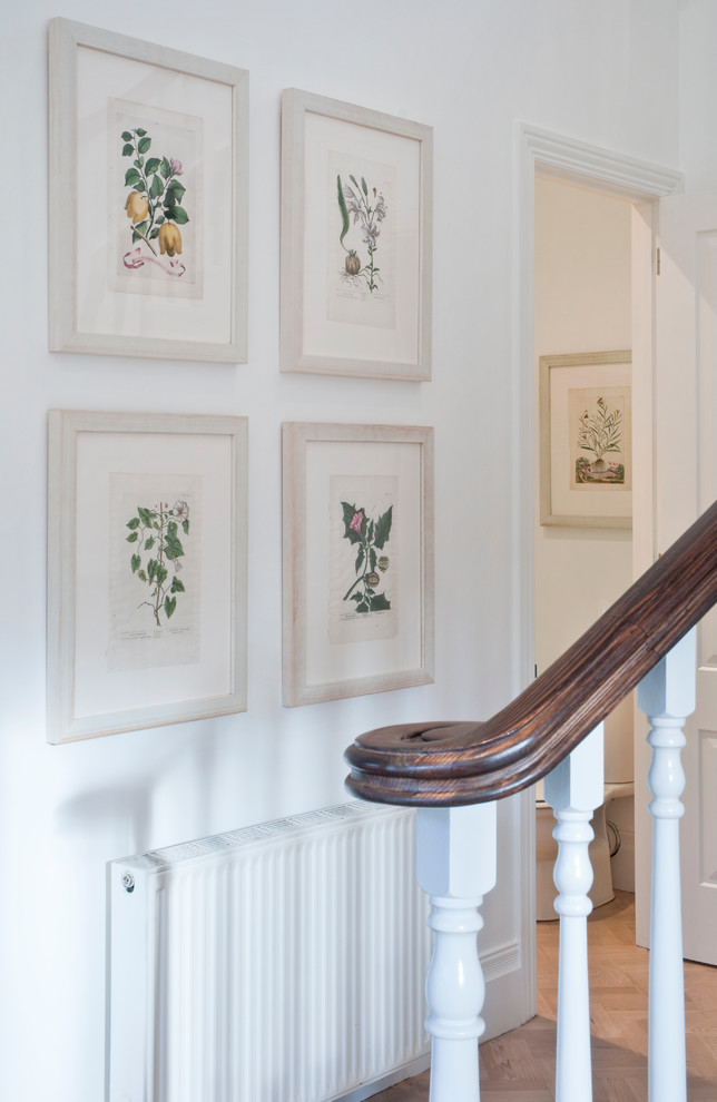 Dressing a house with art Traditional Hall Melbourne by