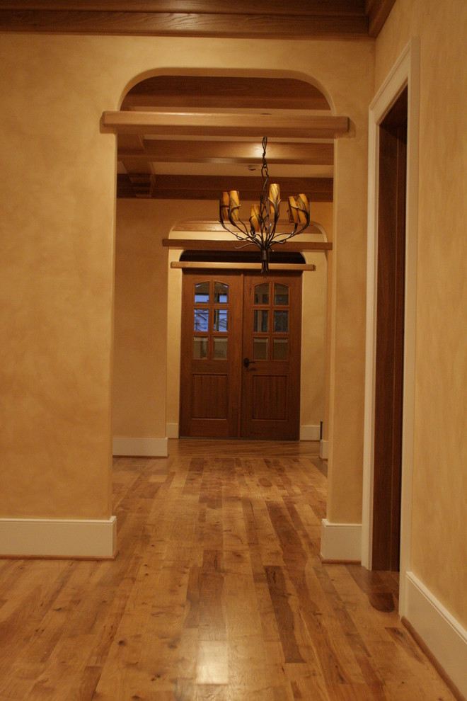 Idée de décoration pour un couloir craftsman.