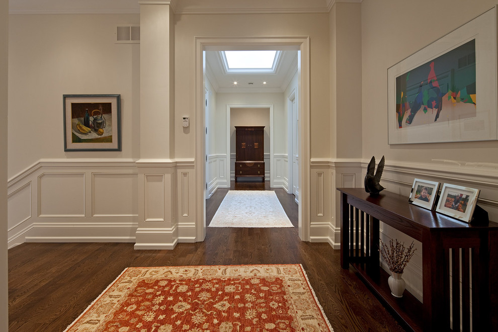 Dunvegan Avenue Traditional Hall Toronto by Peter A. Sellar Architectural Photographer