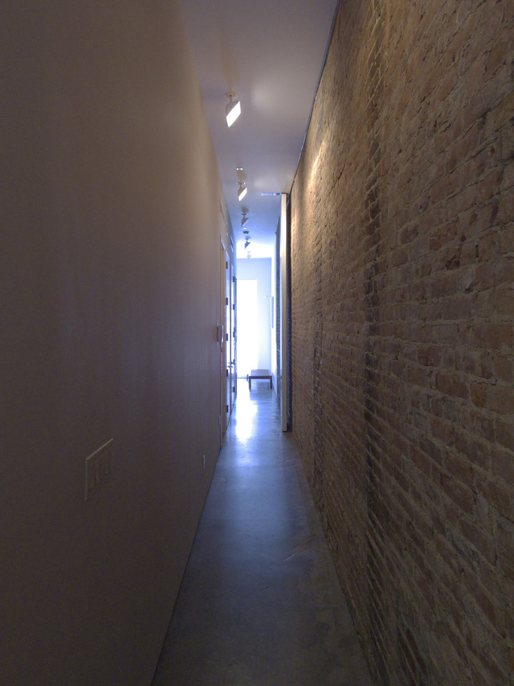 East Village Brownstone Industrial Hall New York Houzz