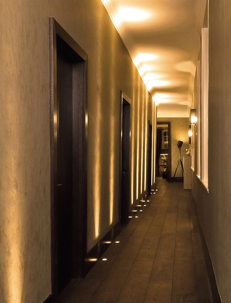 Hallway - eclectic hallway idea in London