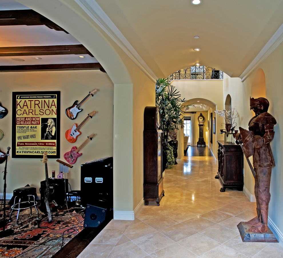 Inspiration for an eclectic hallway remodel in Los Angeles