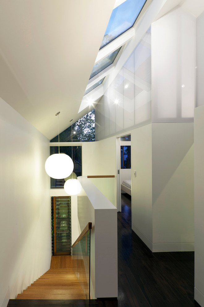 Hallway - contemporary hallway idea in Sydney