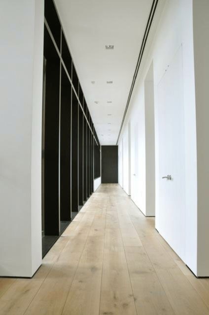 Inspiration for a contemporary hallway remodel in Miami